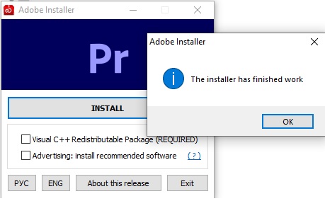 Chọn Exit và chọn OK