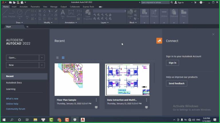 Hướng dẫn Download và Crack Autocad 2022 64bit