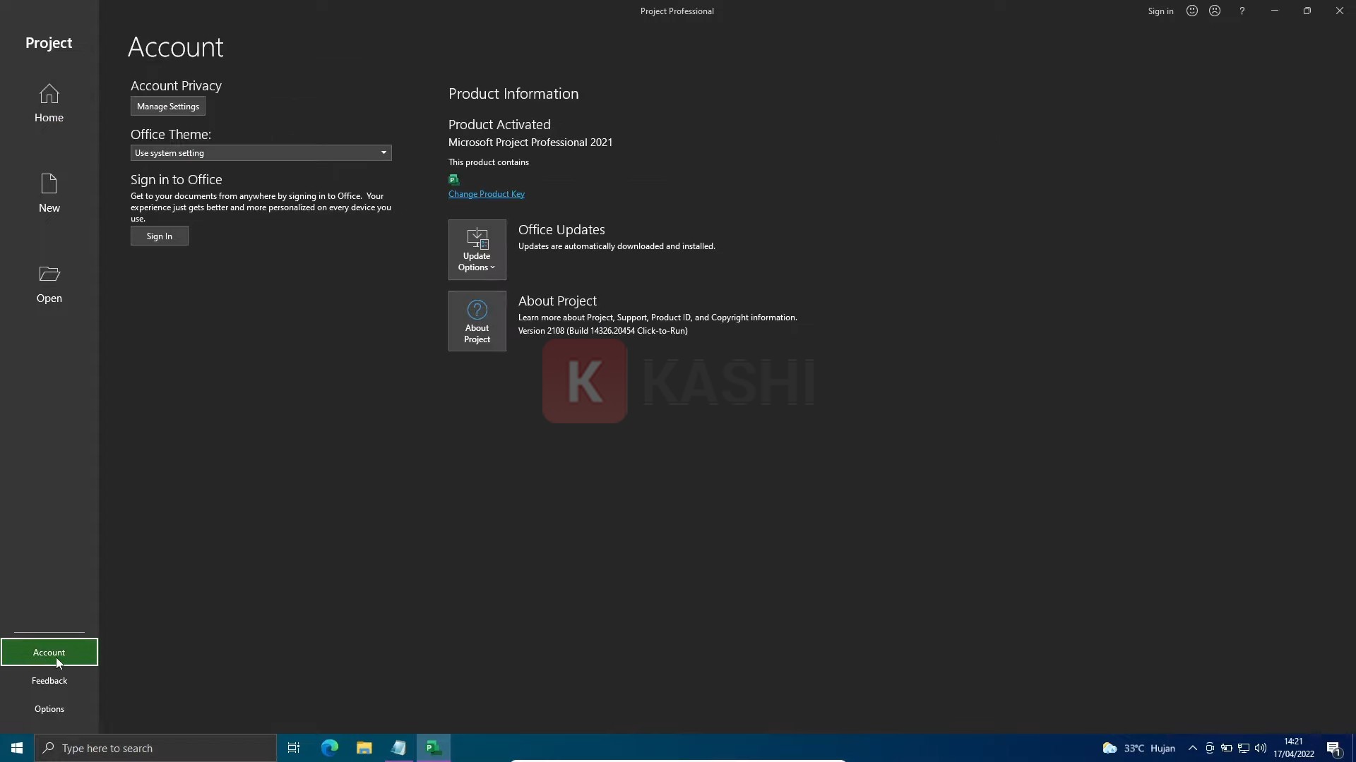 Vào ứng dụng kiểm tra lại