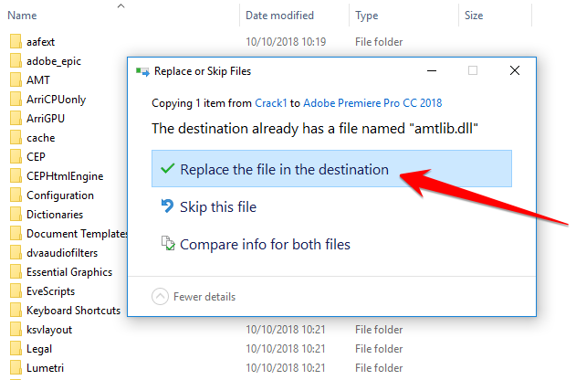 Adobe Premiere Pro CC 2018 Full - Phần mềm chỉnh sửa video mạnh nhất 14 Ghi de len file crack