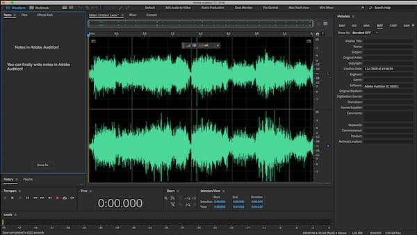 Adobe Audition CC 2019 Đôi nét về phần mềm Adobe Audition CC 2019