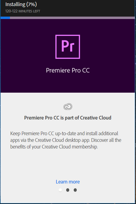Adobe Premiere Pro CC 2018 Full - Phần mềm chỉnh sửa video mạnh nhất 12 Istalling Premiere Pro CC