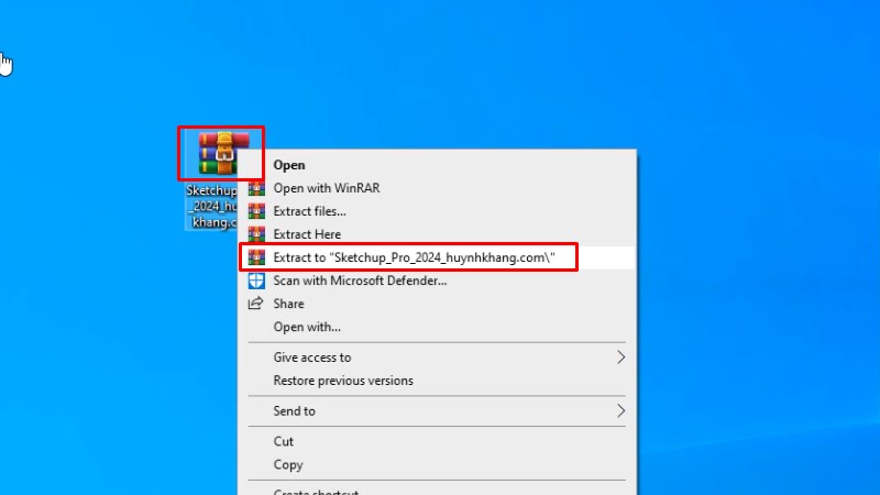 Sketchup 2024: Hướng Dẫn Cài Đặt Chi Tiết, Nhanh Chóng Nhất 10 Giải nén phần mềm Sketchup 2024